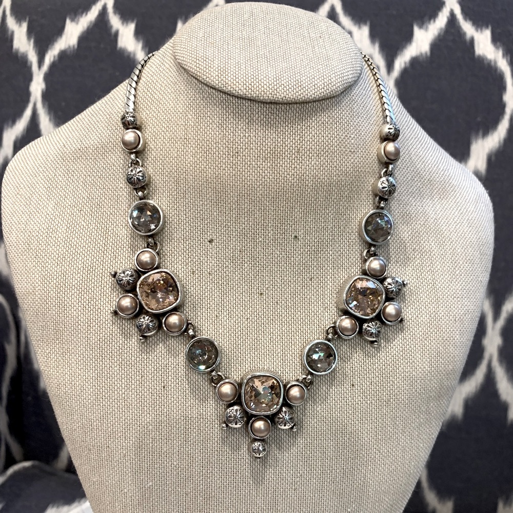 Brighton Silver Colored Set